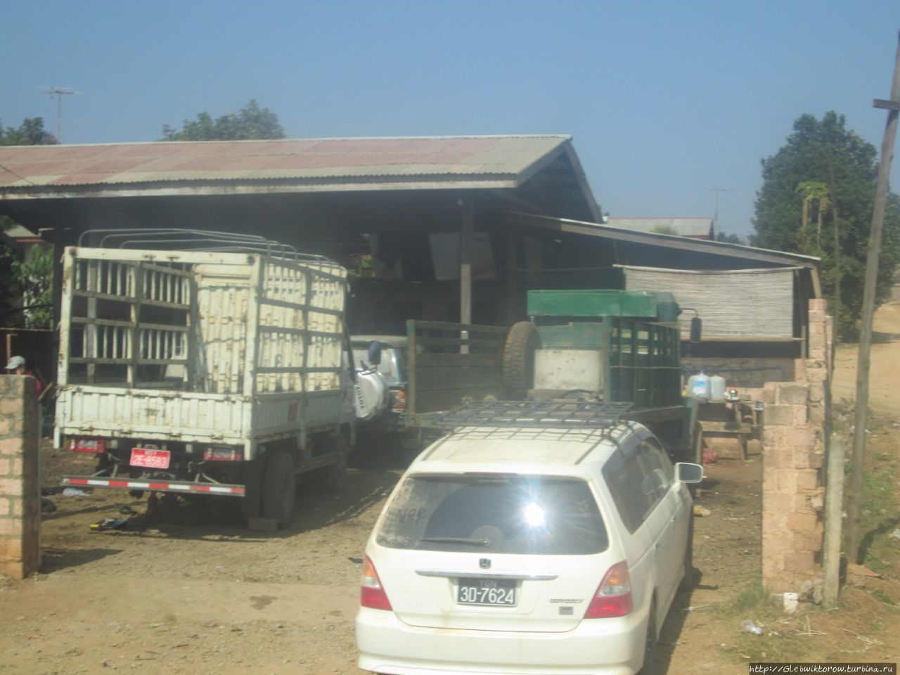 Поездка из Гоктейка в Сипо Кияукме, Мьянма