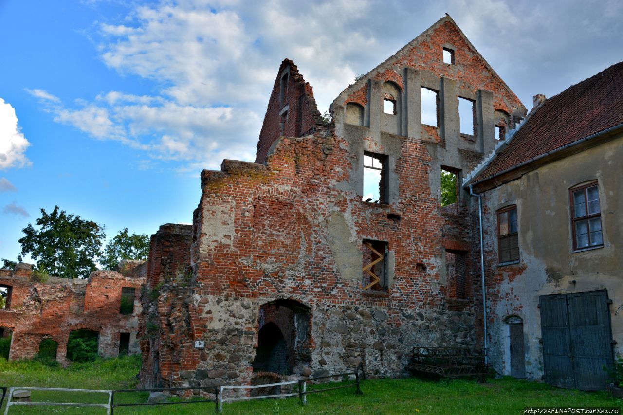 Замок Инстербург - опорный пункт рыцарей Тевтонского Ордена