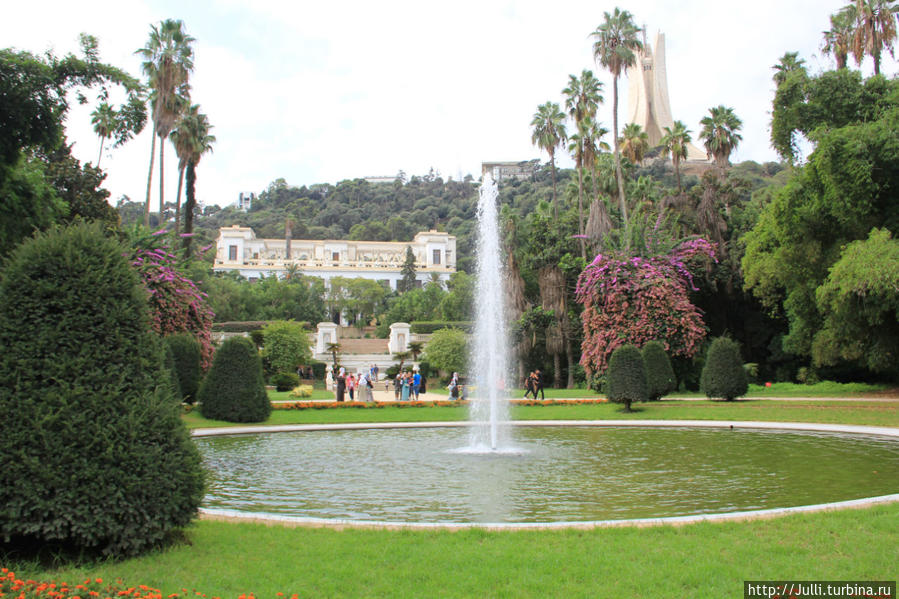 Жардин д' Сей -парк, постороенный французами Алжир, Алжир