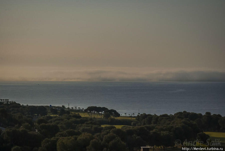 Рассвет. Ситдес Ситжес, Испания