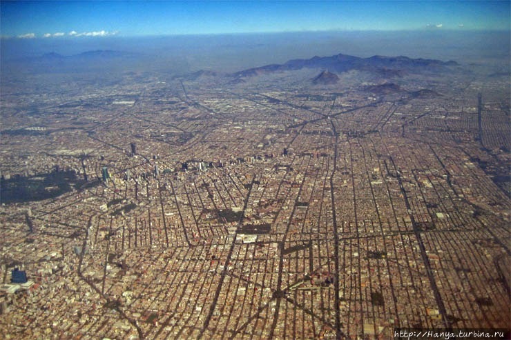 Вид на Мехико. Из интернета Мехико, Мексика