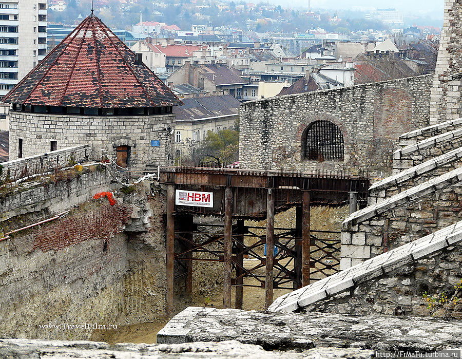 Раскопки на территории Буды