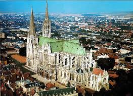 Кафедеральный собор в городе Шартр / Cathédrale Notre-Dame de Chartres
