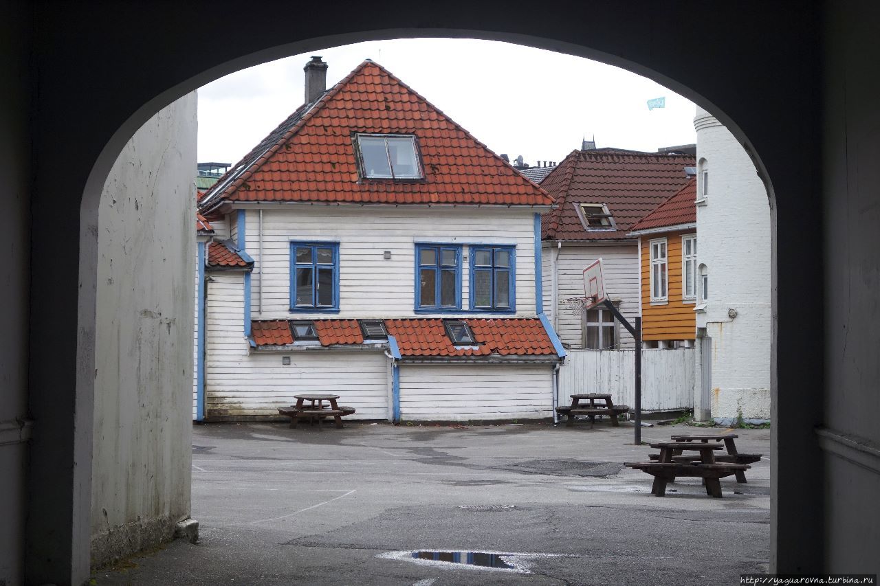 Берген: не зря зонты везли! Берген, Норвегия