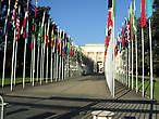 Главный вход в ООН в Женеве