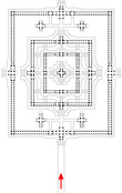 Храм Бапуон. Схема. Фото из интернета
