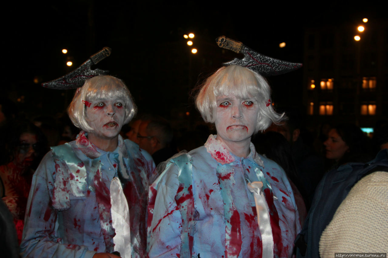 Хэллоуин парад в Амстердаме Амстердам, Нидерланды