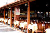 Ресторан  с видом на Босфор.