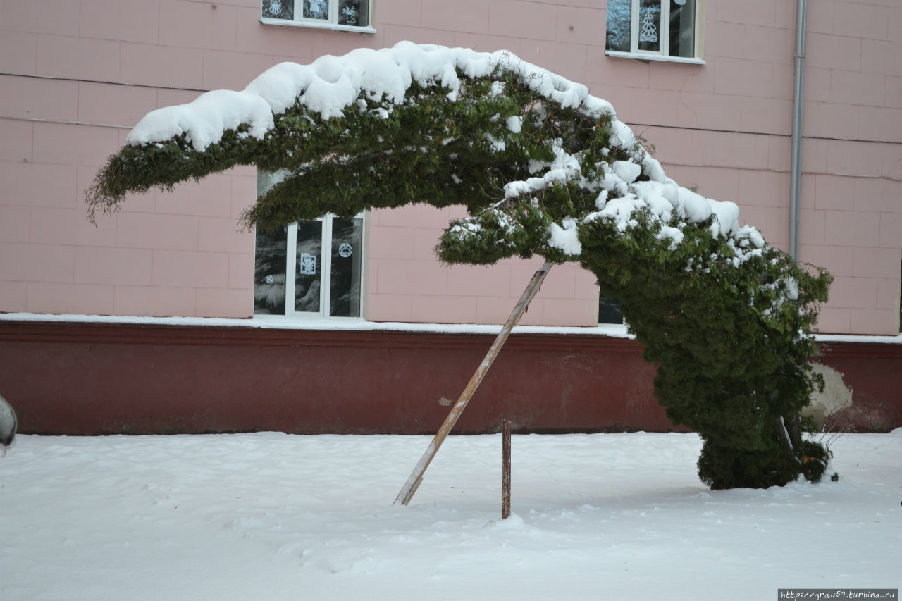 От снега город белый... Саратов, Россия