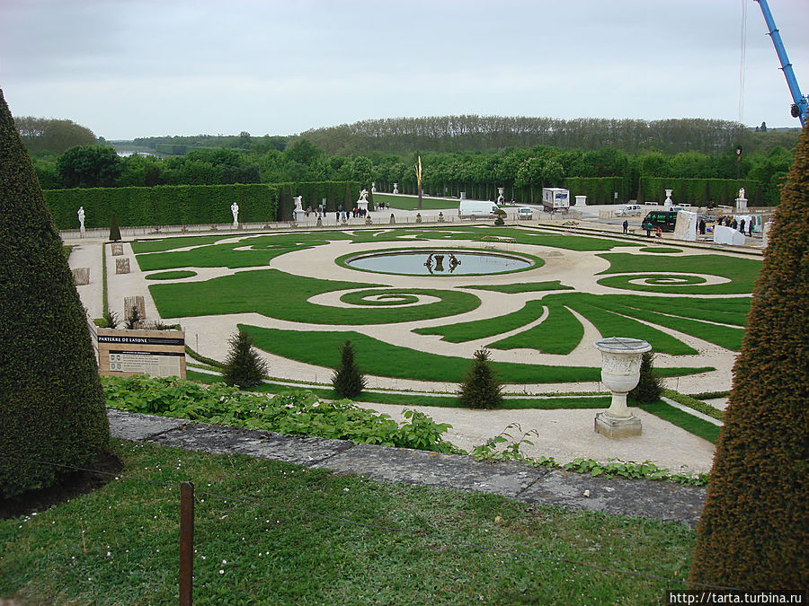 Бассейн Латоны (вспомните заключительную сцену фильма 