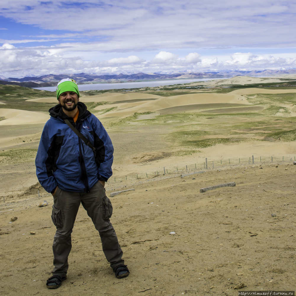 Андрей Алмазов в Тибете Дарчен, Китай