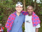 алматинский путешественник Андрей Гундарев (Алмазов) в Танзании