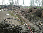 Руины одного из крематориев на территории Аушвиц-Биркенау