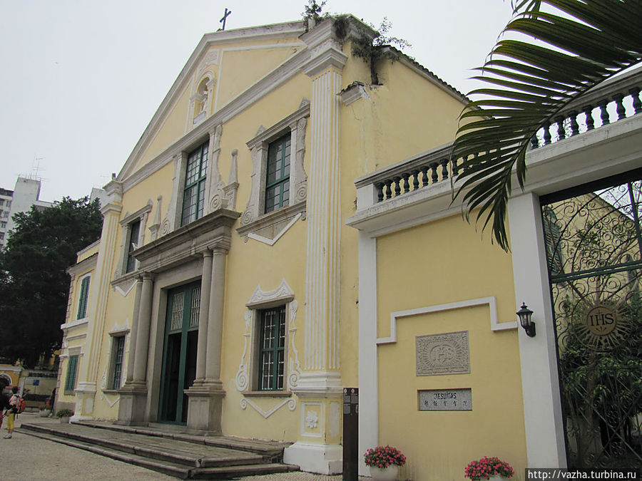 Основана в 1586 году перестроена в 1814 году Полуостров Макао, Макао