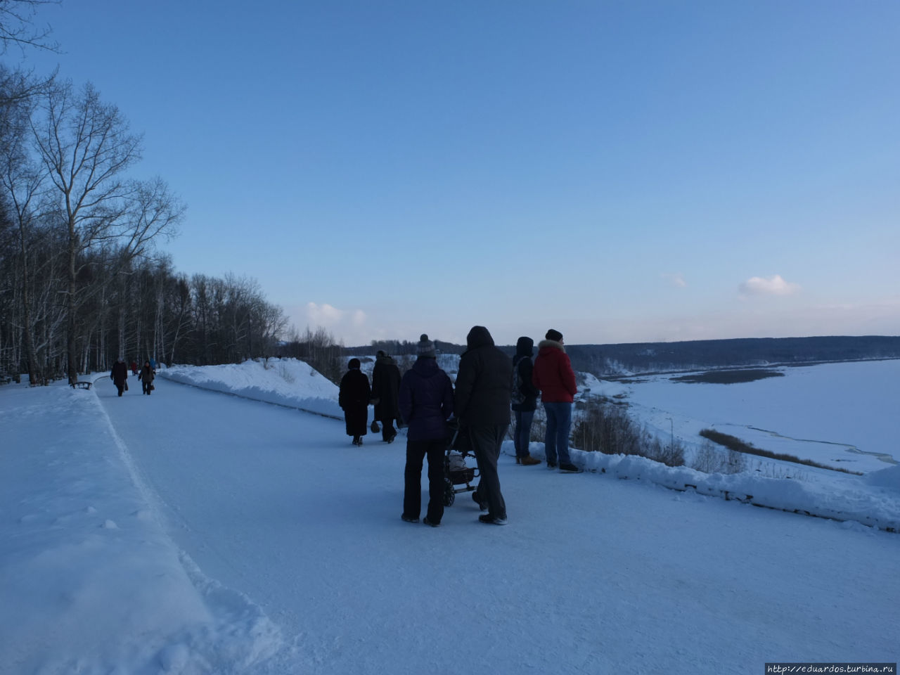 Высокий берег реки Томь Томск, Россия