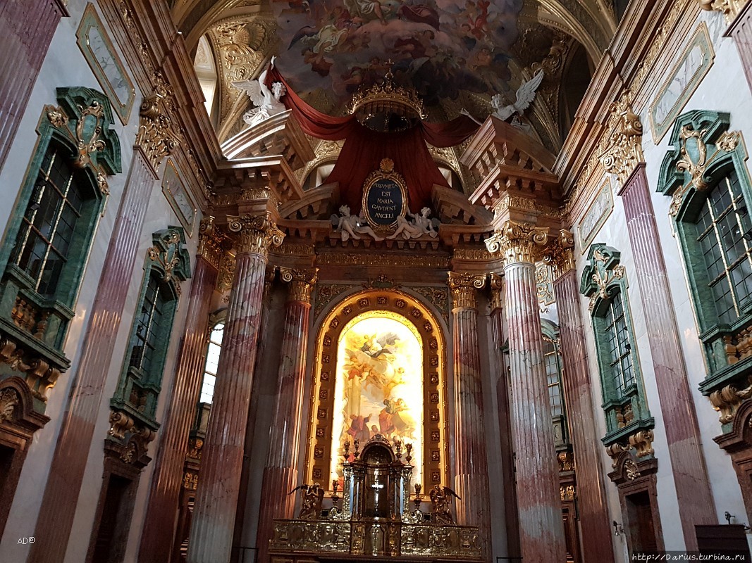 Вена, церкви — Иезуитская церковь Вена, Австрия