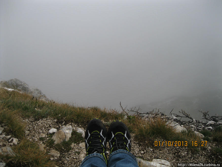 Свесив ножки с Обла Глава Жабляк, Черногория