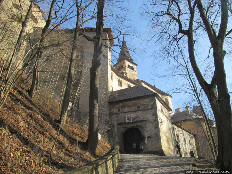 Вход в замок Оравски-Подзамок, Словакия