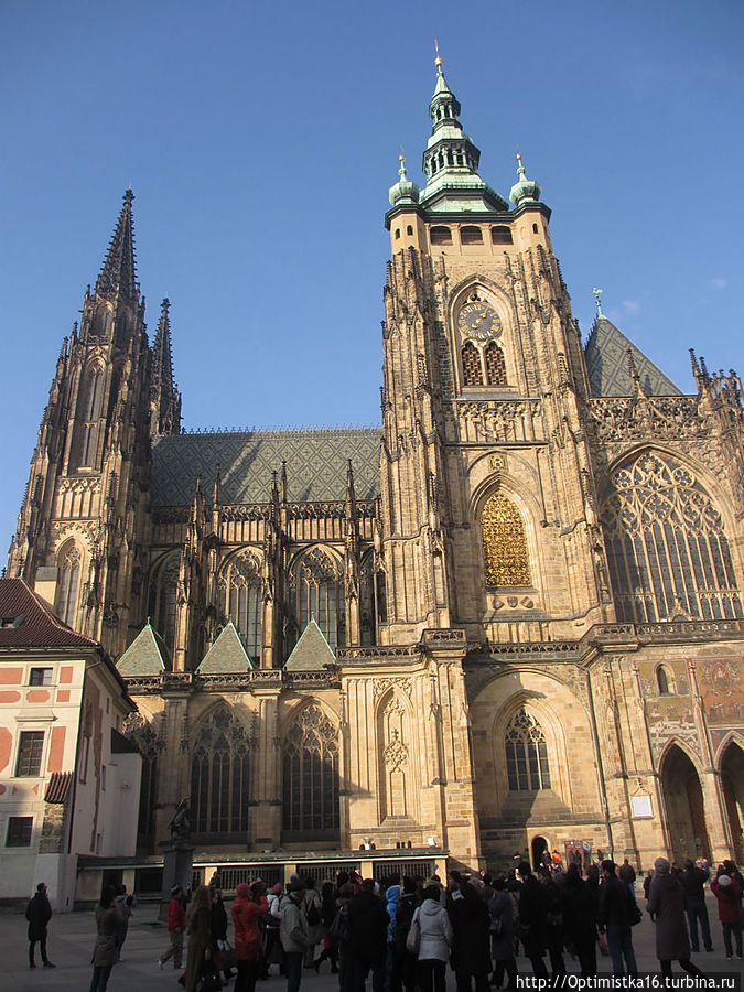 Собор Святого Вита со всех сторон Прага, Чехия
