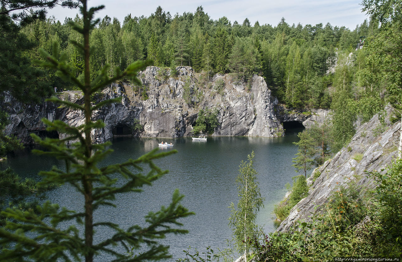 Мраморное чудо Рускеала Рускеала, Россия