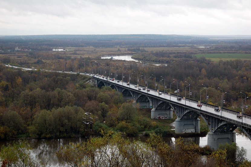 Мост через Клязьму Владимир, Россия