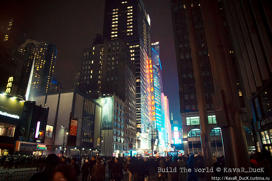 Новогодние толпы