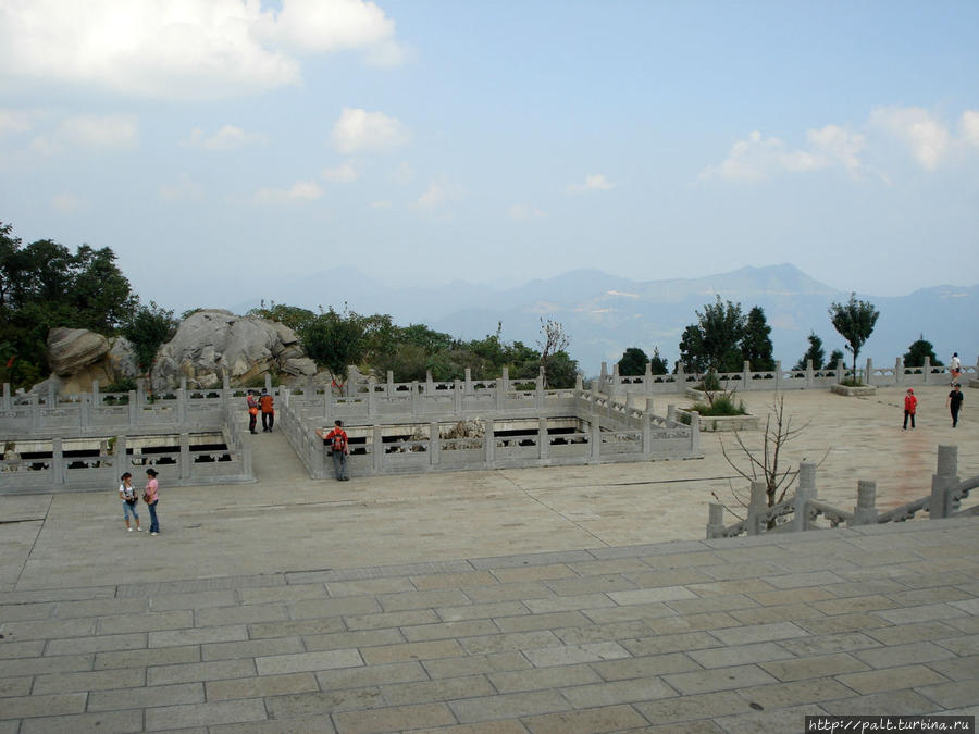 Видовая площадка на территории монастыря