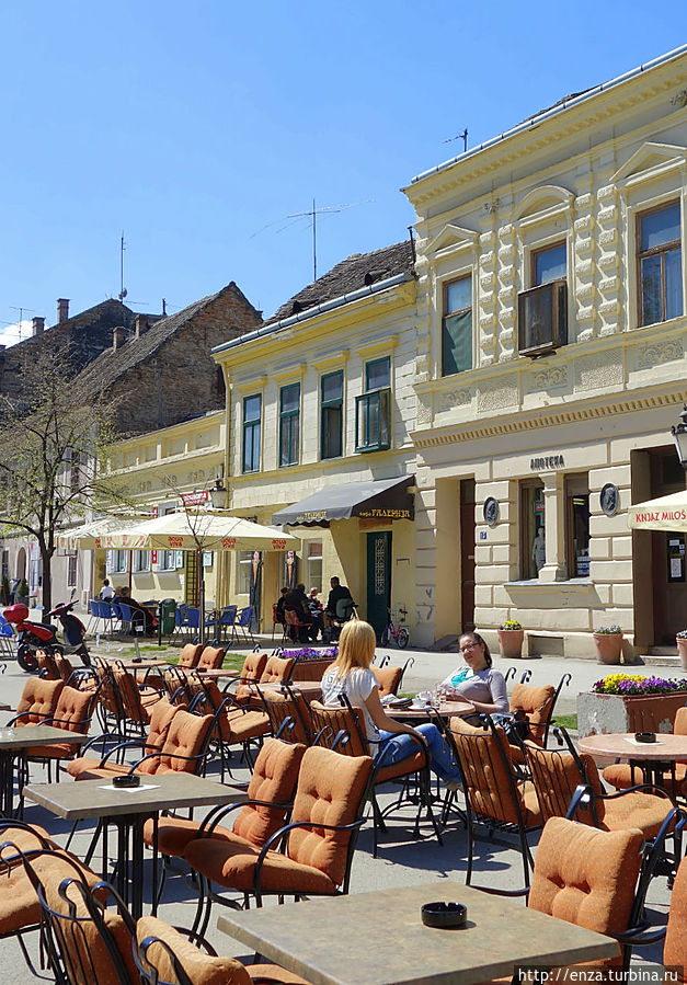 Весна в деревне Сремски-Карловци, Сербия