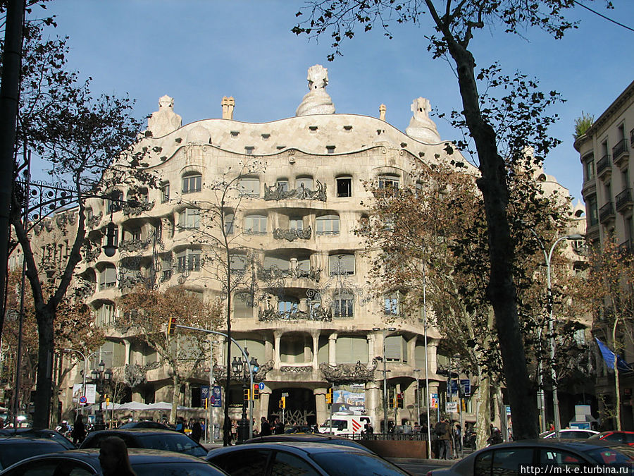 Каса Мила Барселона, Испания