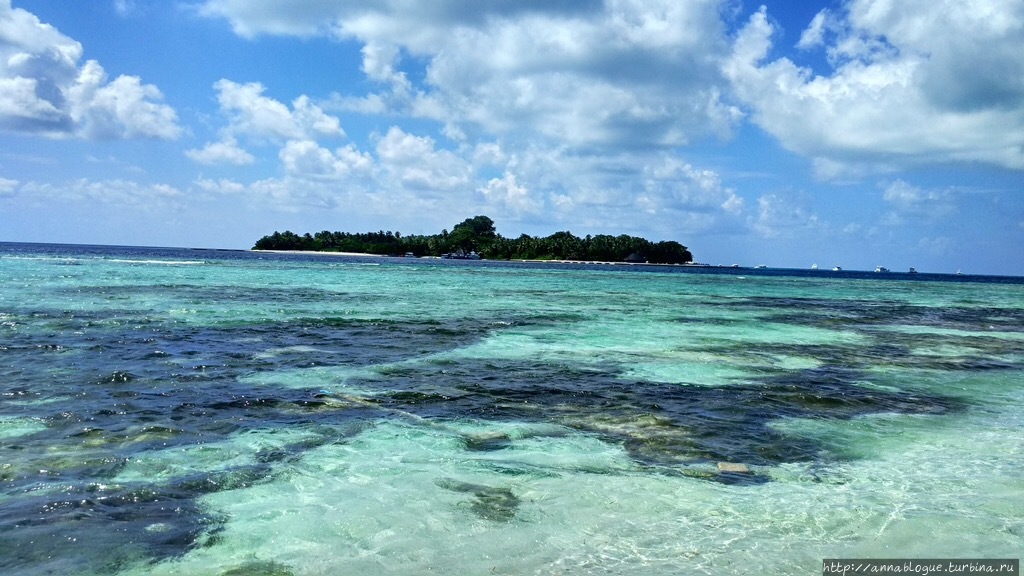 Цвет воды просто неописуемый!! Расдху Атолл, Мальдивские острова
