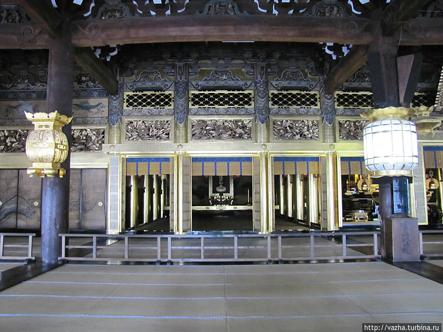 Внутри Храма. Киото, Япония