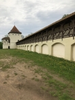 Реконструированная стена замка