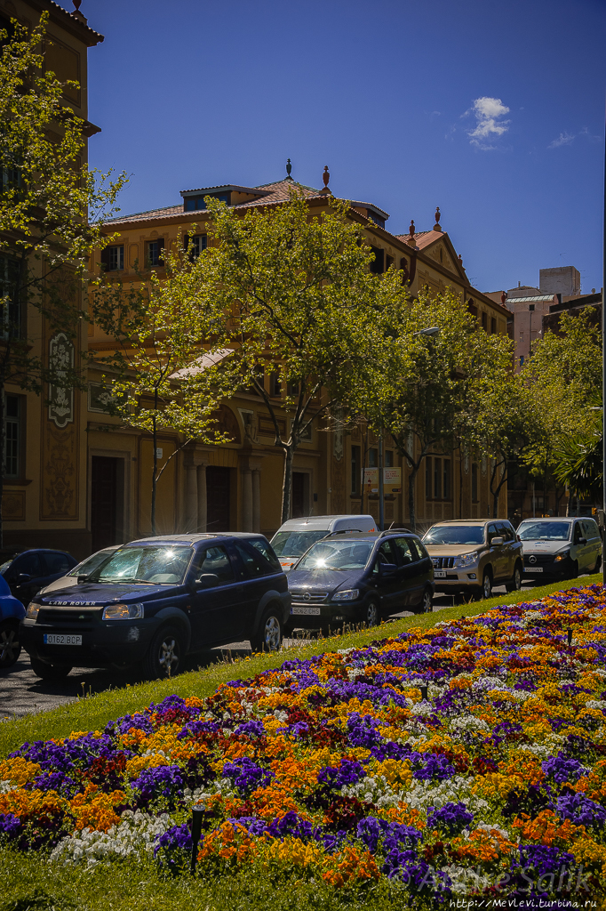Весна в разгаре Барселона, Испания