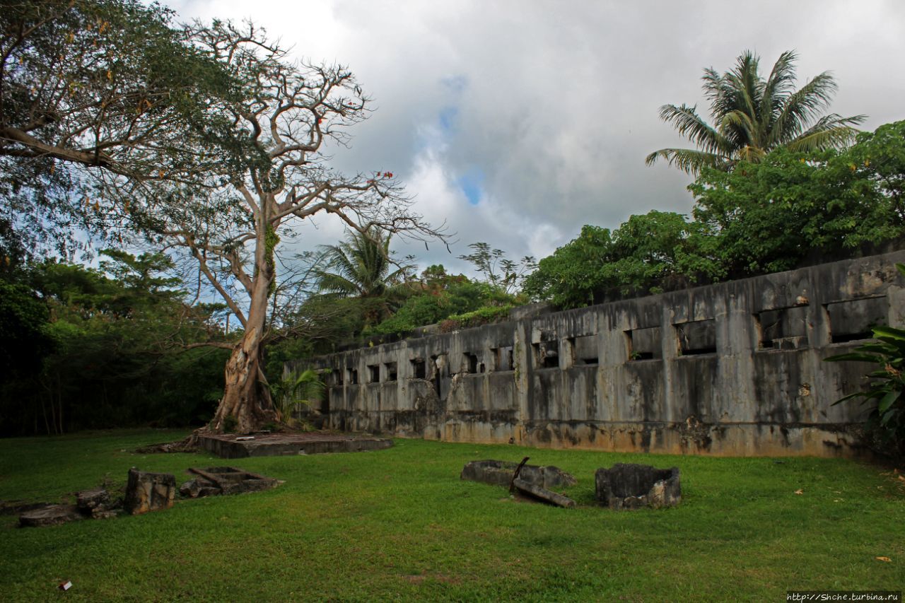 Старая японская тюрьма Гарапан, остров Сайпан, Марианские острова