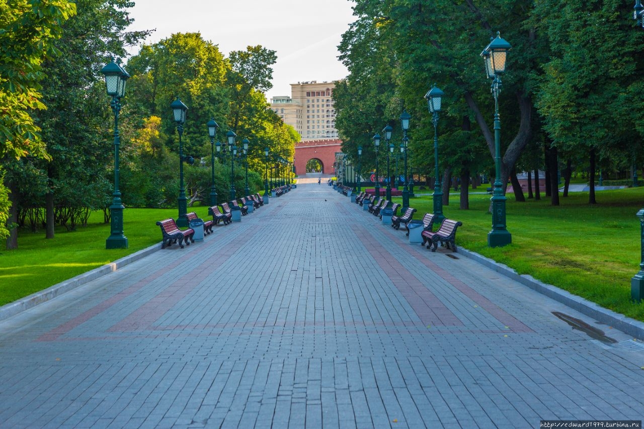 Прогулка по утренней Москве Москва, Россия