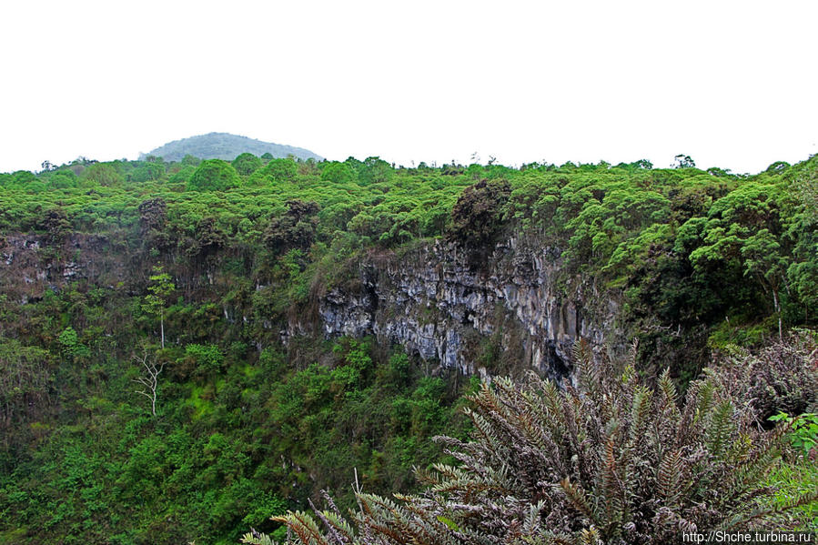 Los Gemelos-чудо природы. О вреде легкодоступности для чуда Остров Санта-Крус, Эквадор