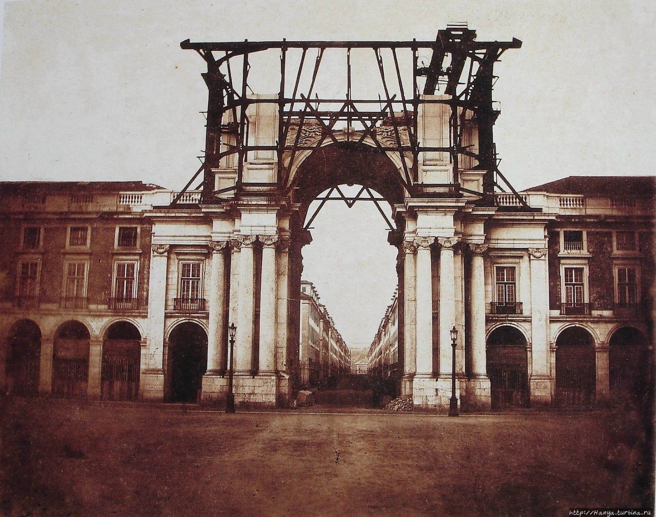 Арка в реконструкции 1862