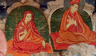 Лама Жанг (слева) и Гомцул, самый главный учитель Ламы Жанга