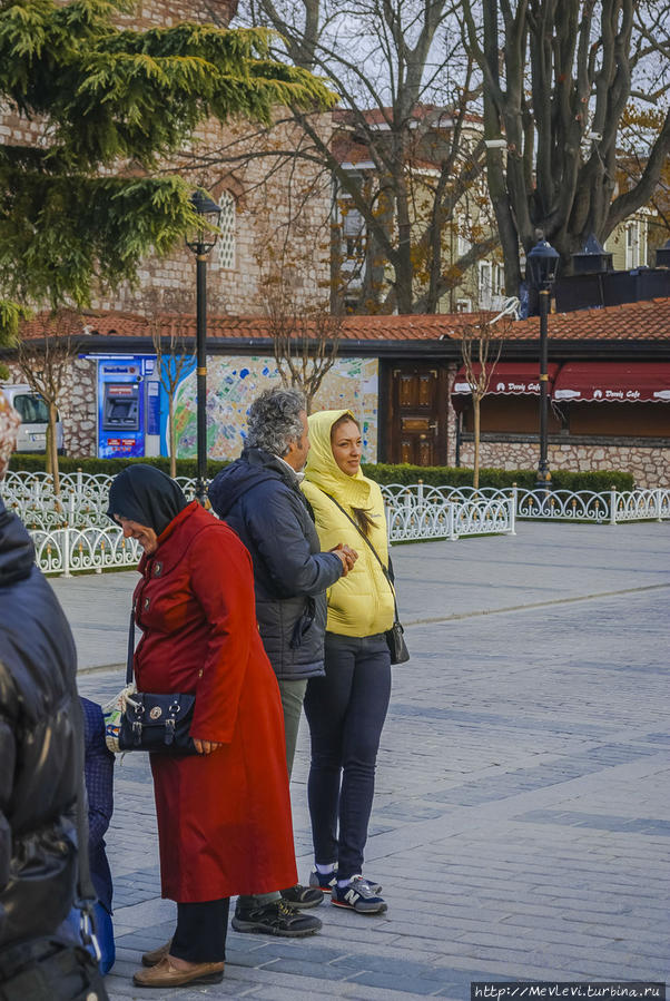 В Голубой Мечети Стамбул, Турция