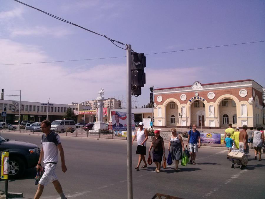 Западный Крым.Евпатория.Мечеть Джума-Джами.Собор св. Николая Евпатория, Россия