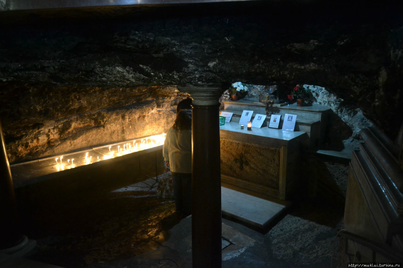 Христианская пещера Ильи-пророка Хайфа, Израиль