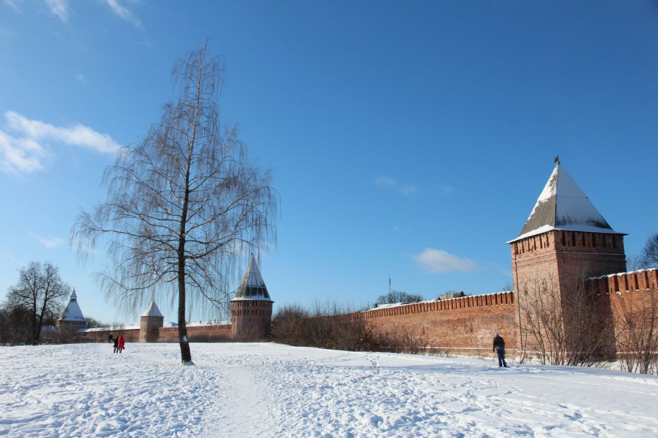 16. Смоленская крепостная стена. Смоленск, Россия