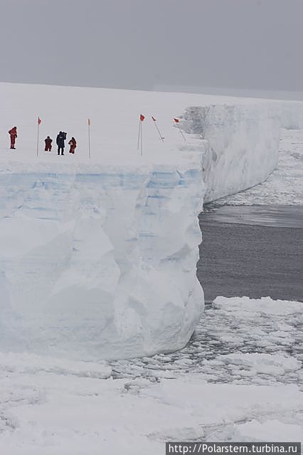 Пока мы швартуемся, на леднике оператор снимает исторический сюжет о нашем прибытиии Атка Айспорт, Антарктида