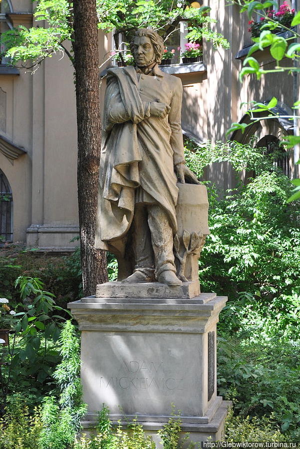 Pomnik Adama Mickiewicza w Poznaniu Познань, Польша