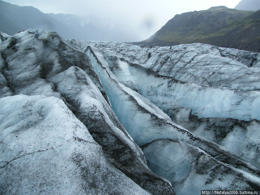 Голубые льды Исландия