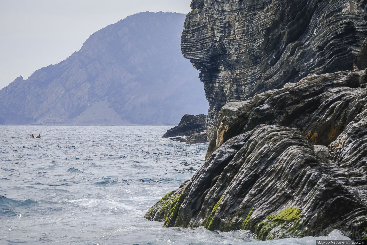 Прогулка в Vernazza, La Spezia, Италия Вернаска, Италия