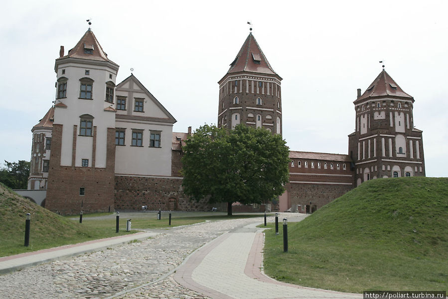 Мирский замок — интерьер и экстерьер Мир, Беларусь