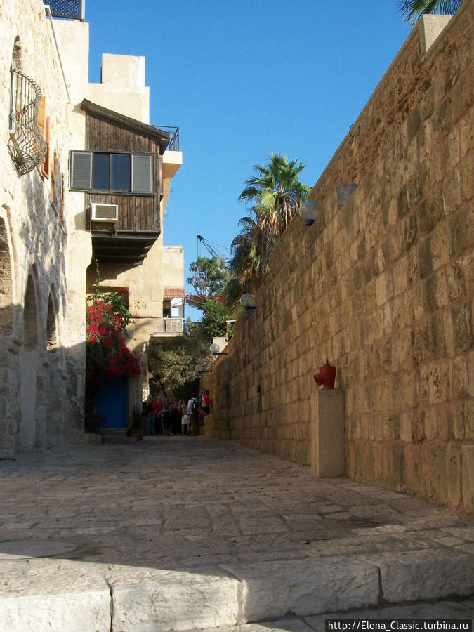 Улица в Старом Яффо Израиль