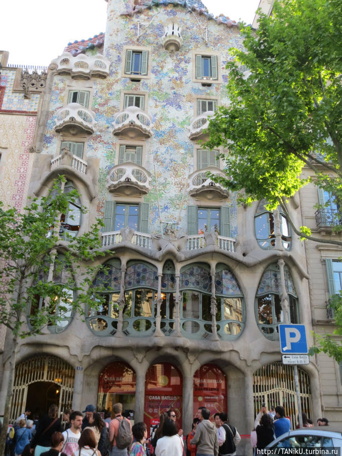 Район Барселоны «Эйшампле» (Eixample) Барселона, Испания