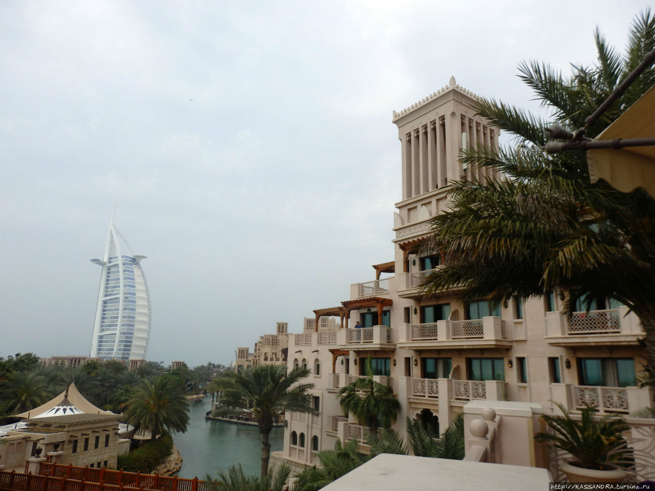 Лучший вид на  Бурдж-аль-Араб Дубай, ОАЭ